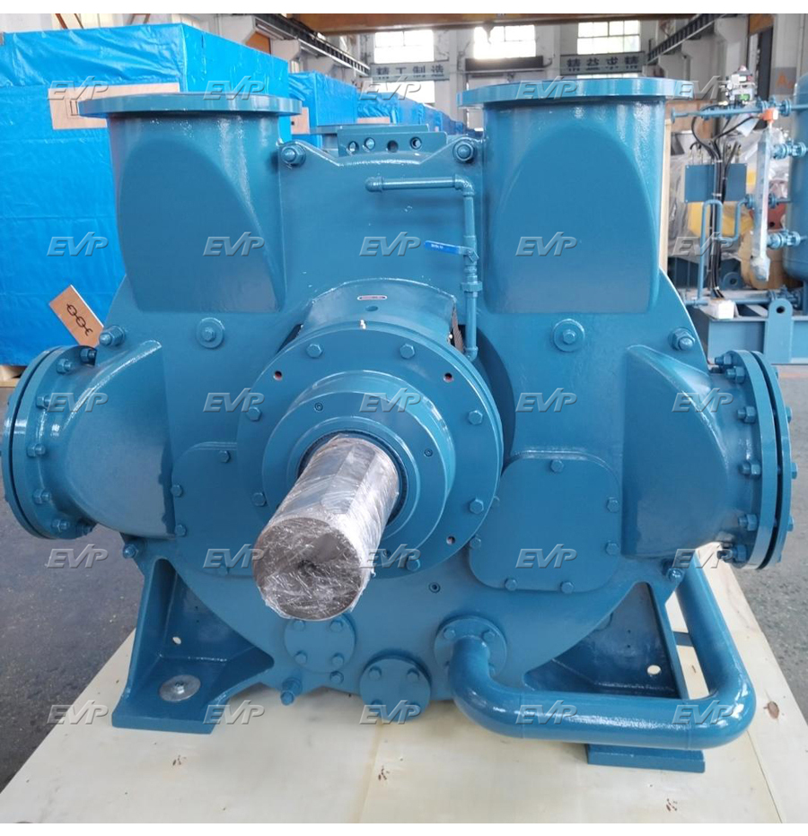 Carbon dioxide liquid ring compressor